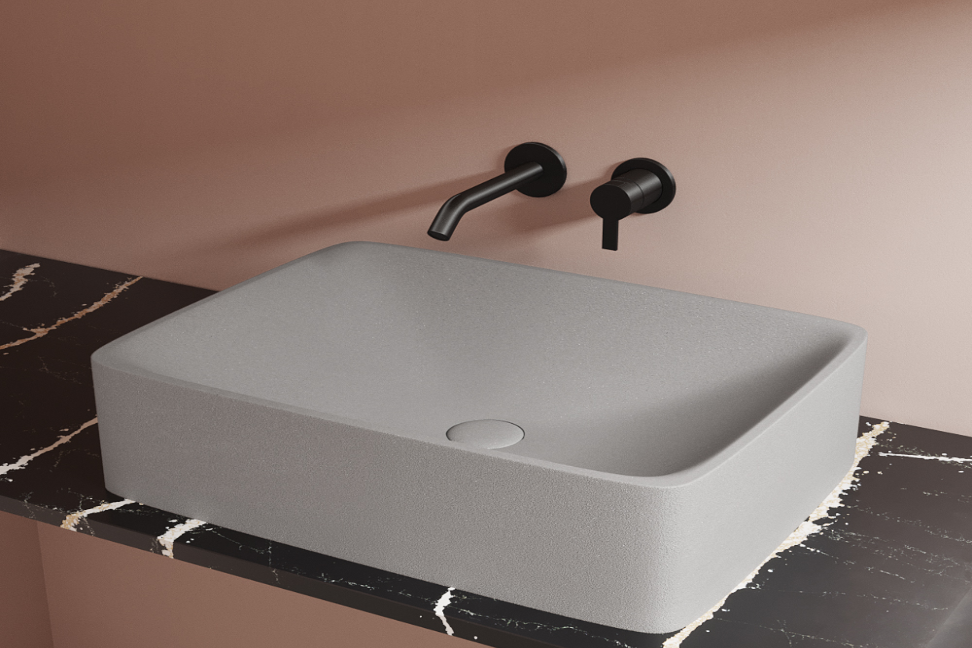 quartz wash basin