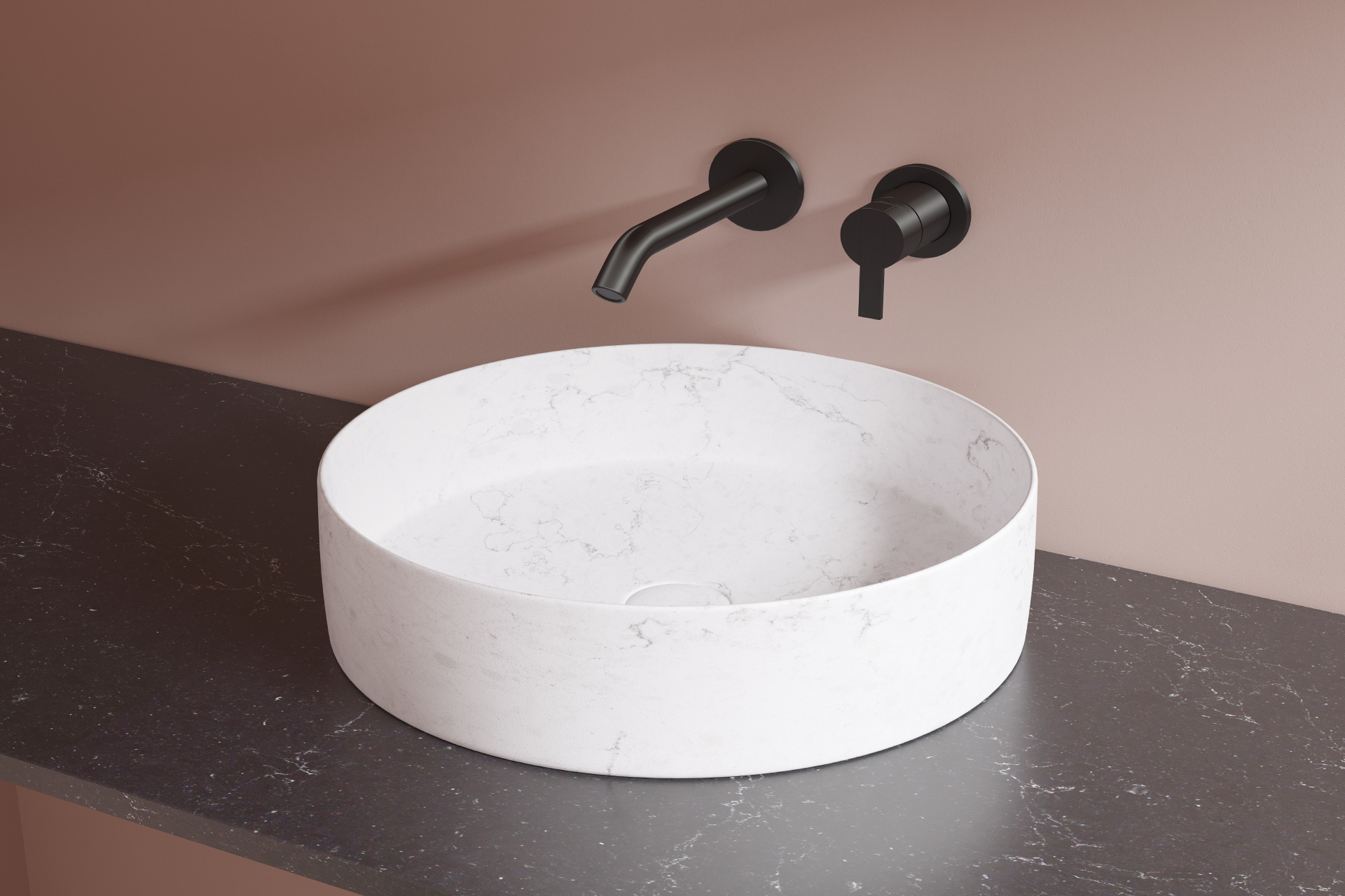 quartz wash basin