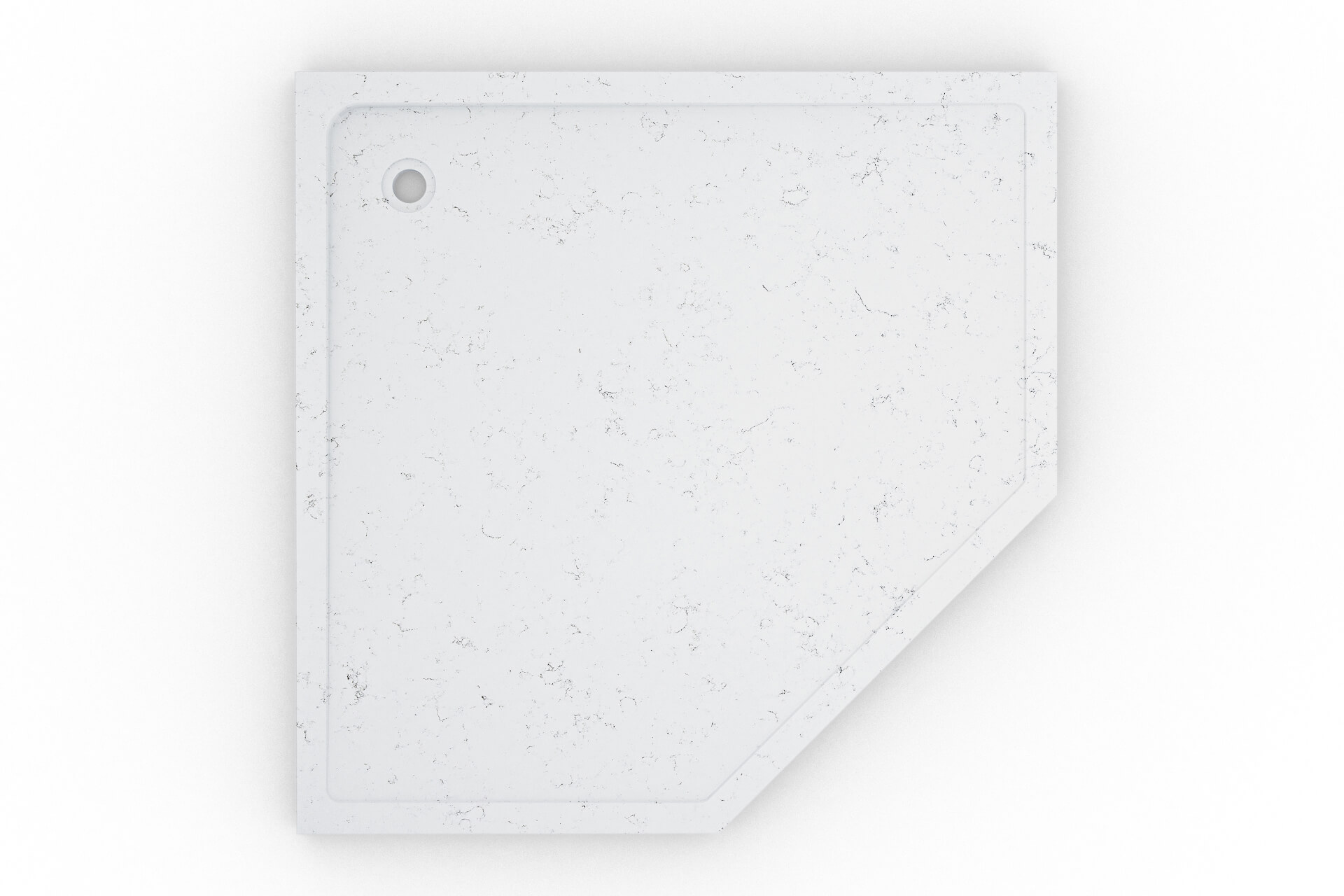 quartz shower tray