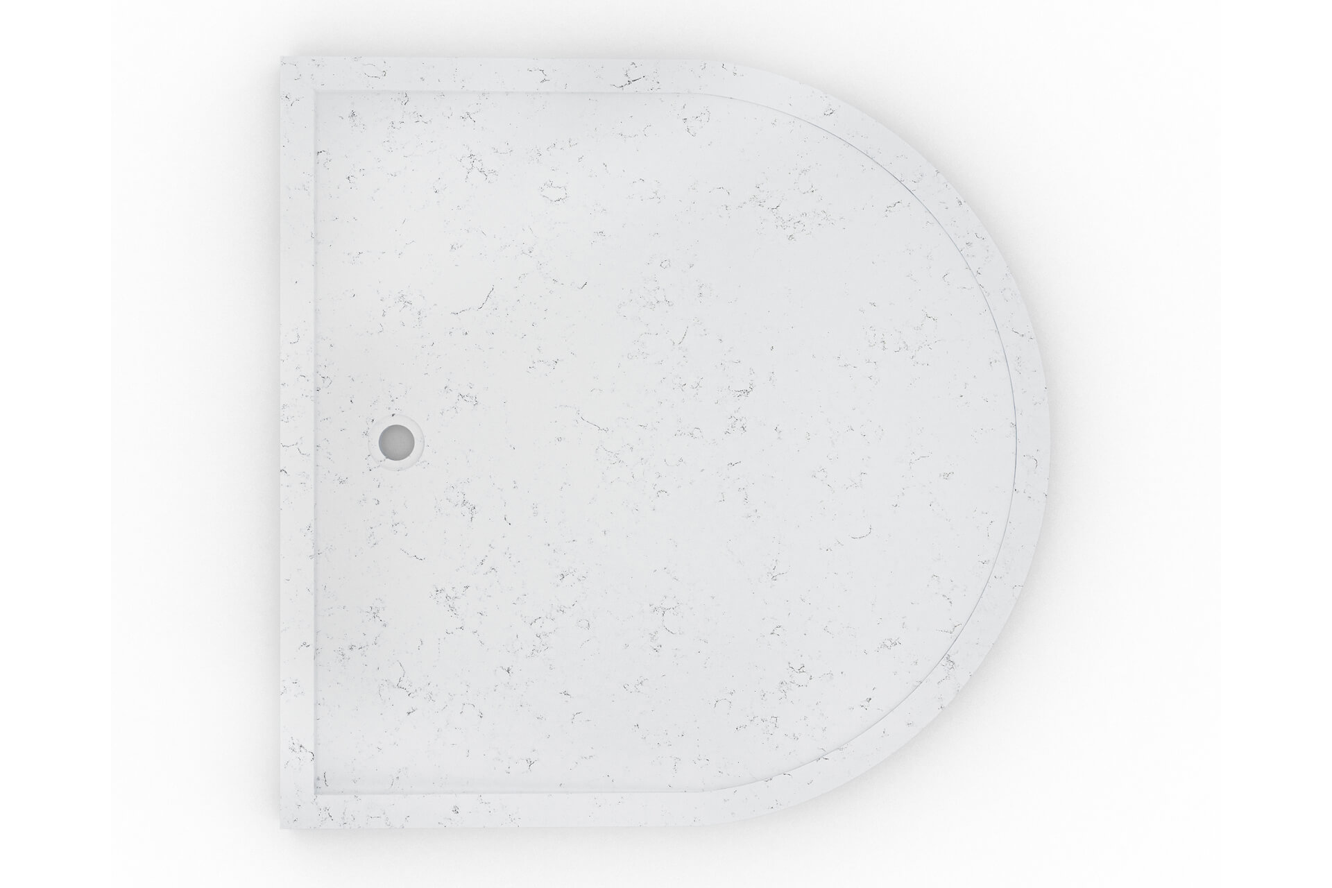 quartz shower tray