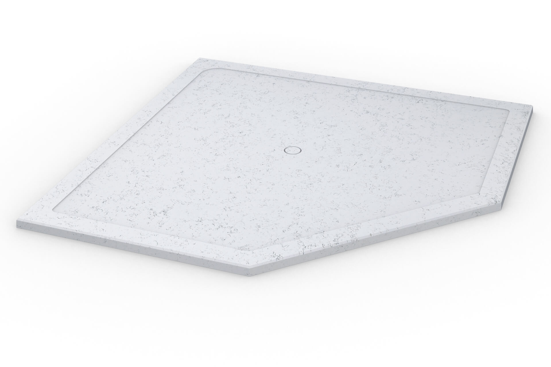 Menorca Shower Tray - Quantra Quartz