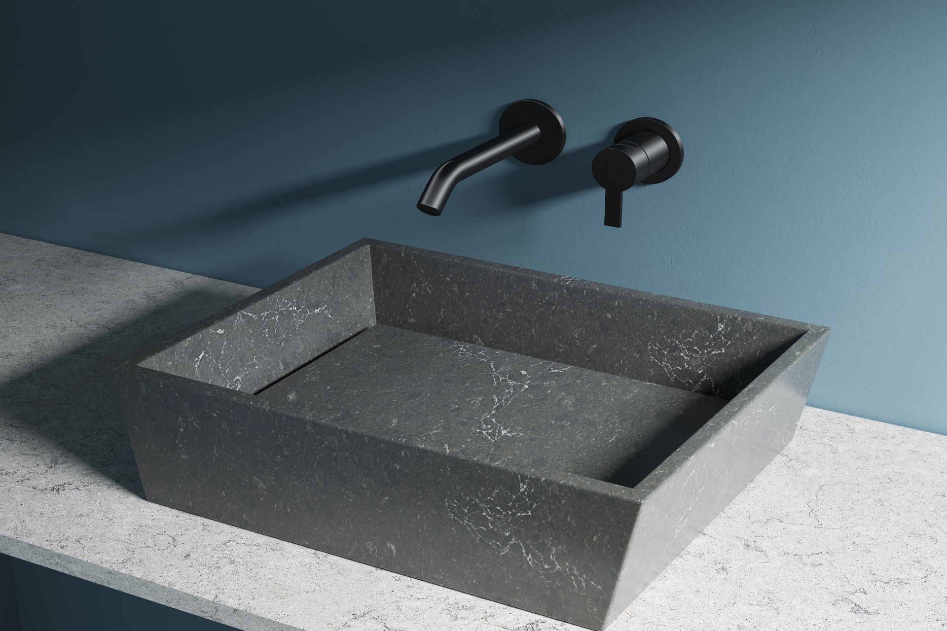 quartz wash basin
