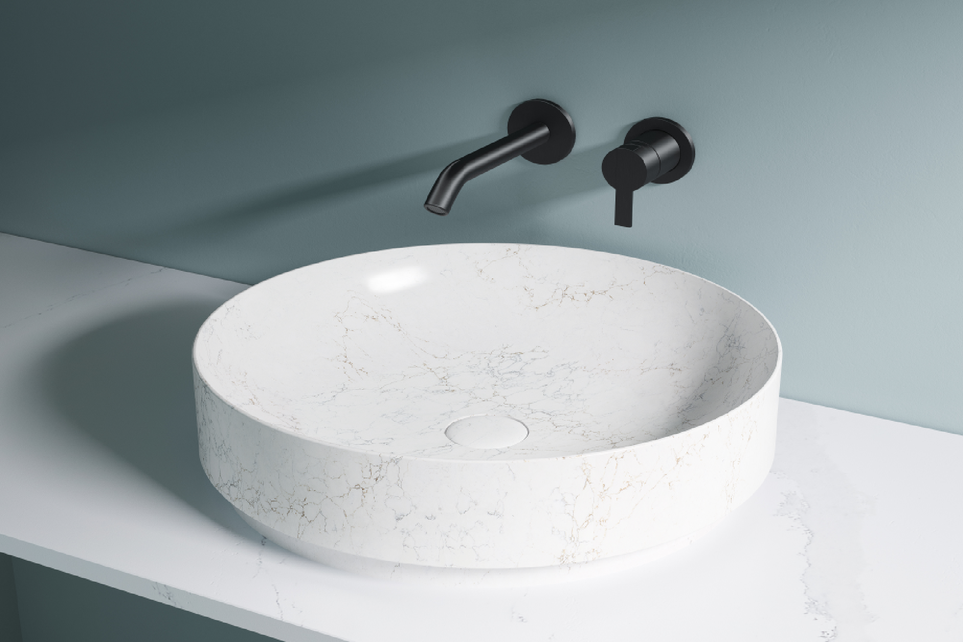 quartz wash basin