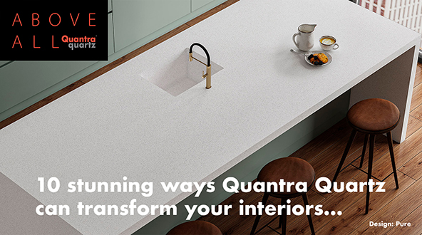 10 Stunning ways Quantra Quartz can transform your interiors